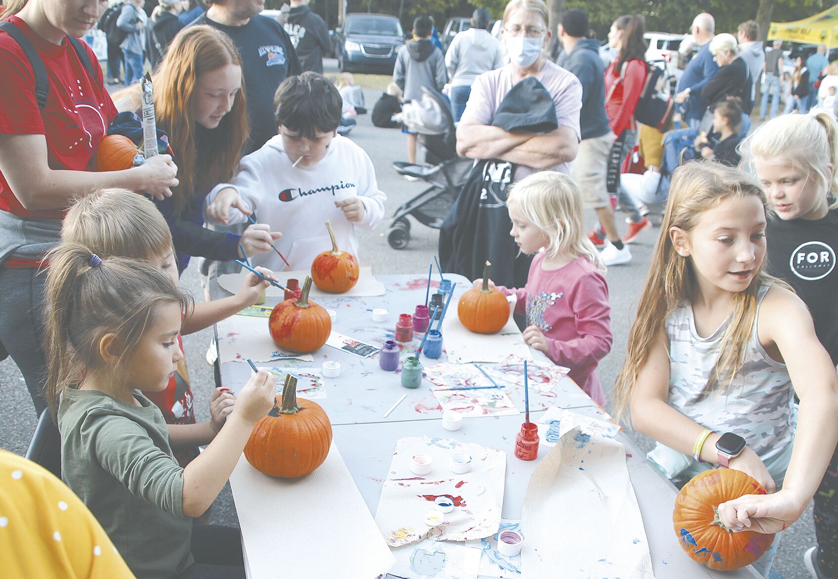 Families turn out for first-ever Harvest Fest